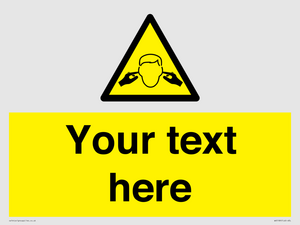 Custom Noise Hazard Sign